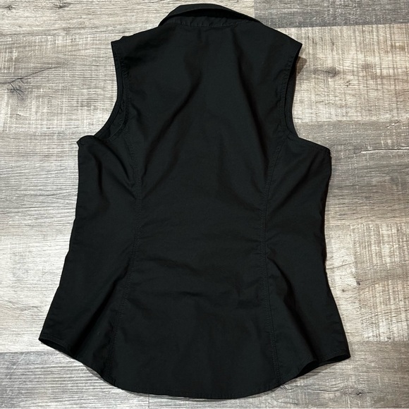 Express Design Studio-Collared Button Tank, EUC - Picture 9 of 12